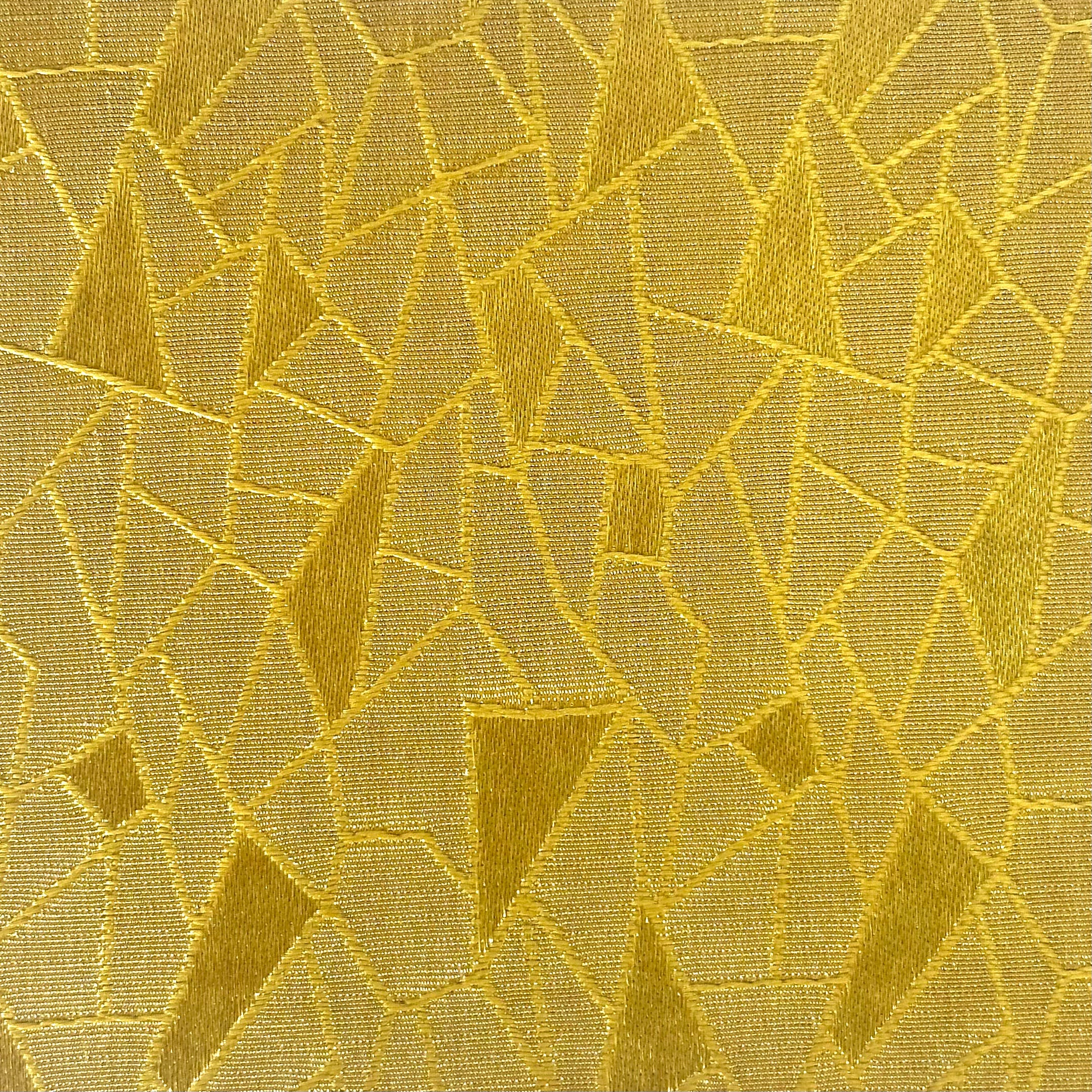 Geo Mosaic – Irregular Geometric Jacquard Fabric