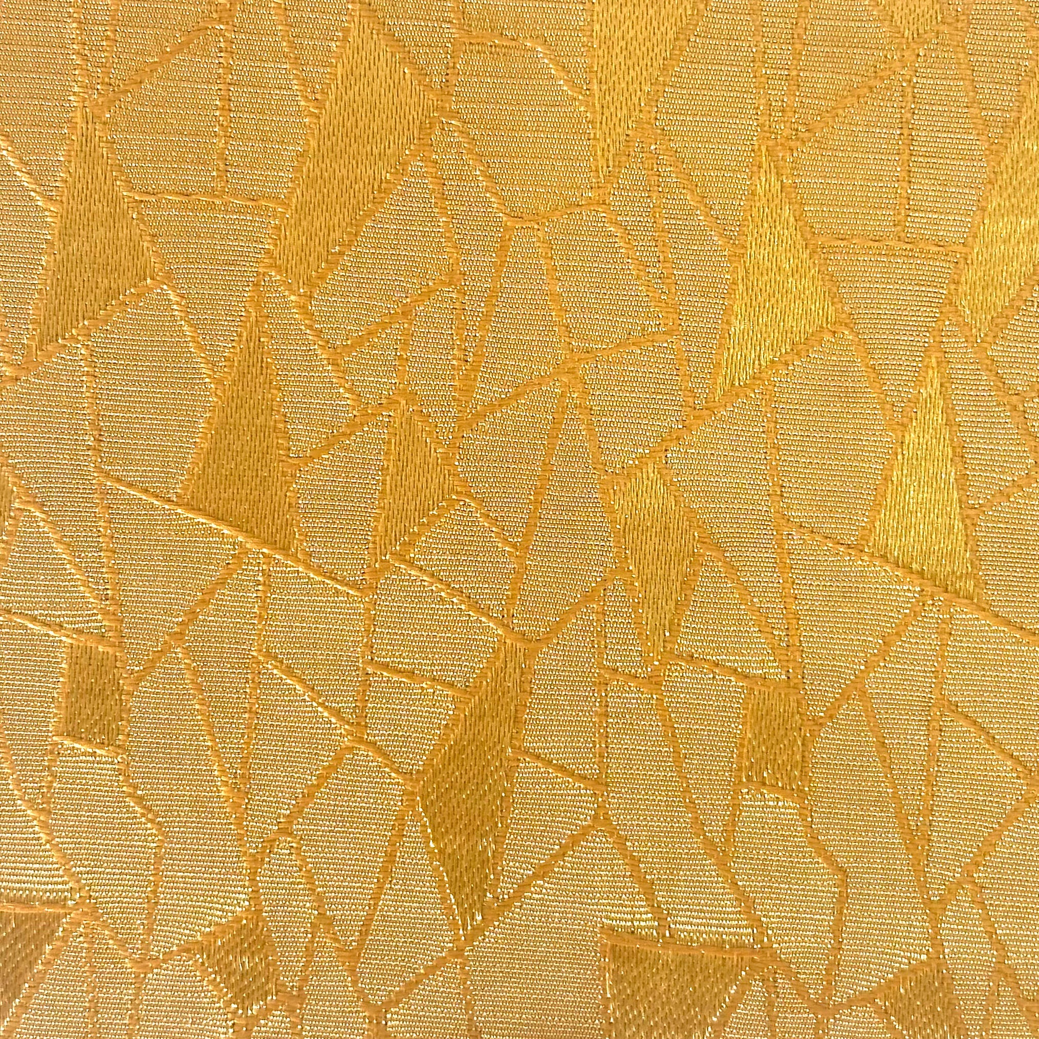 Geo Mosaic – Irregular Geometric Jacquard Fabric