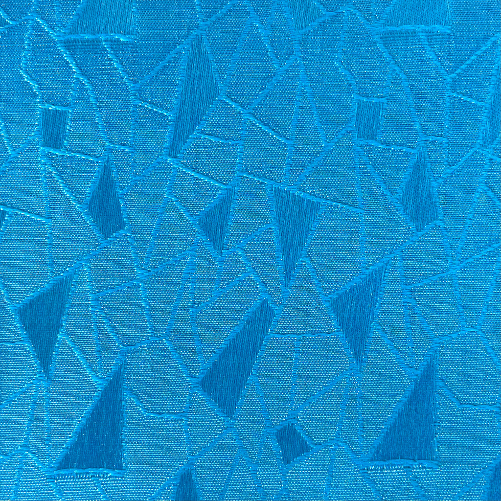 Geo Mosaic – Irregular Geometric Jacquard Fabric