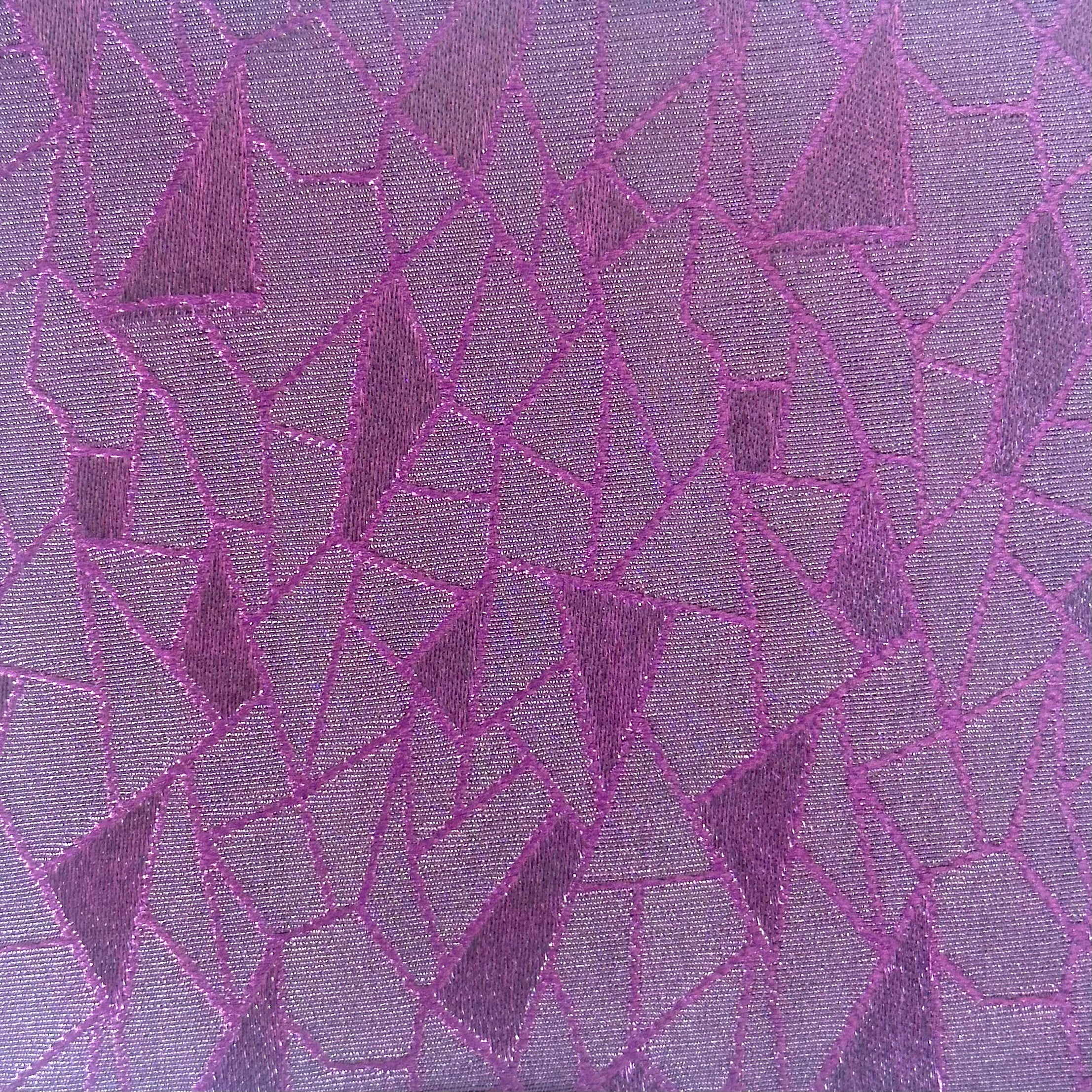 Geo Mosaic – Irregular Geometric Jacquard Fabric