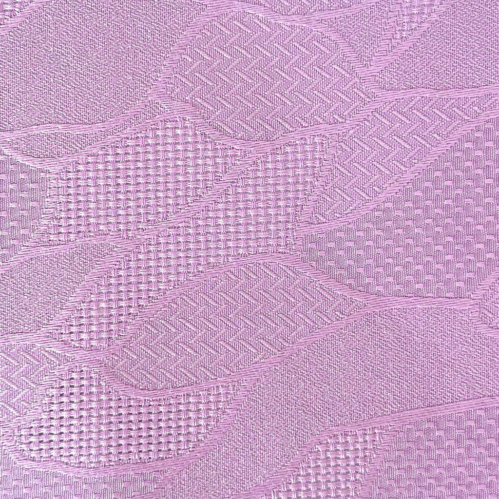 Leaf Grid – Feathery Leaf Jacquard Fabric