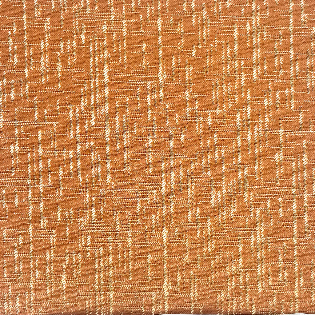 Labyrinth Weave – Maze Pattern Jacquard Fabric