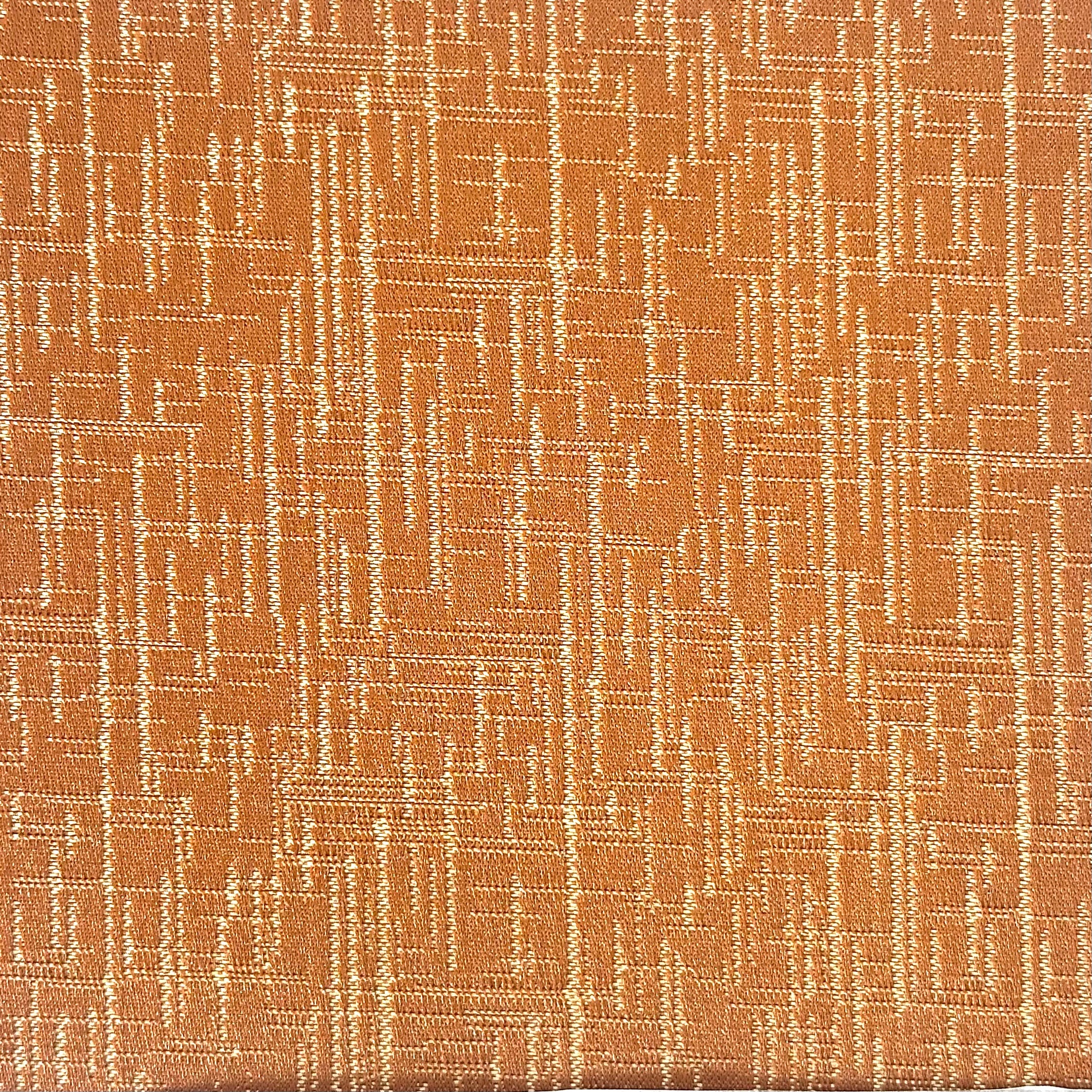 Labyrinth Weave – Maze Pattern Jacquard Fabric