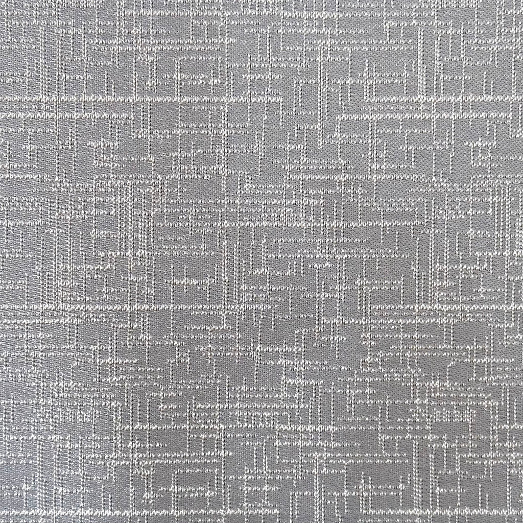 Labyrinth Weave – Maze Pattern Jacquard Fabric