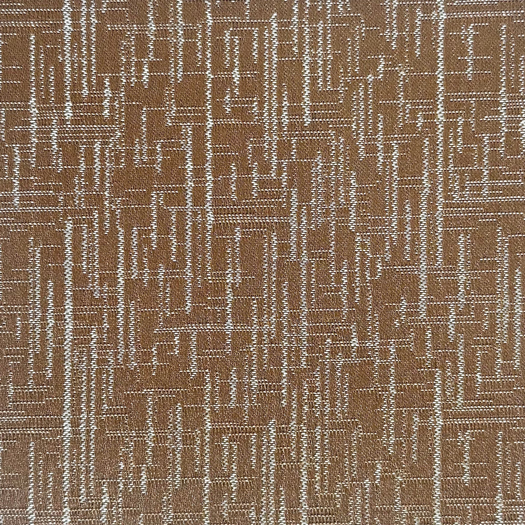 Labyrinth Weave – Maze Pattern Jacquard Fabric