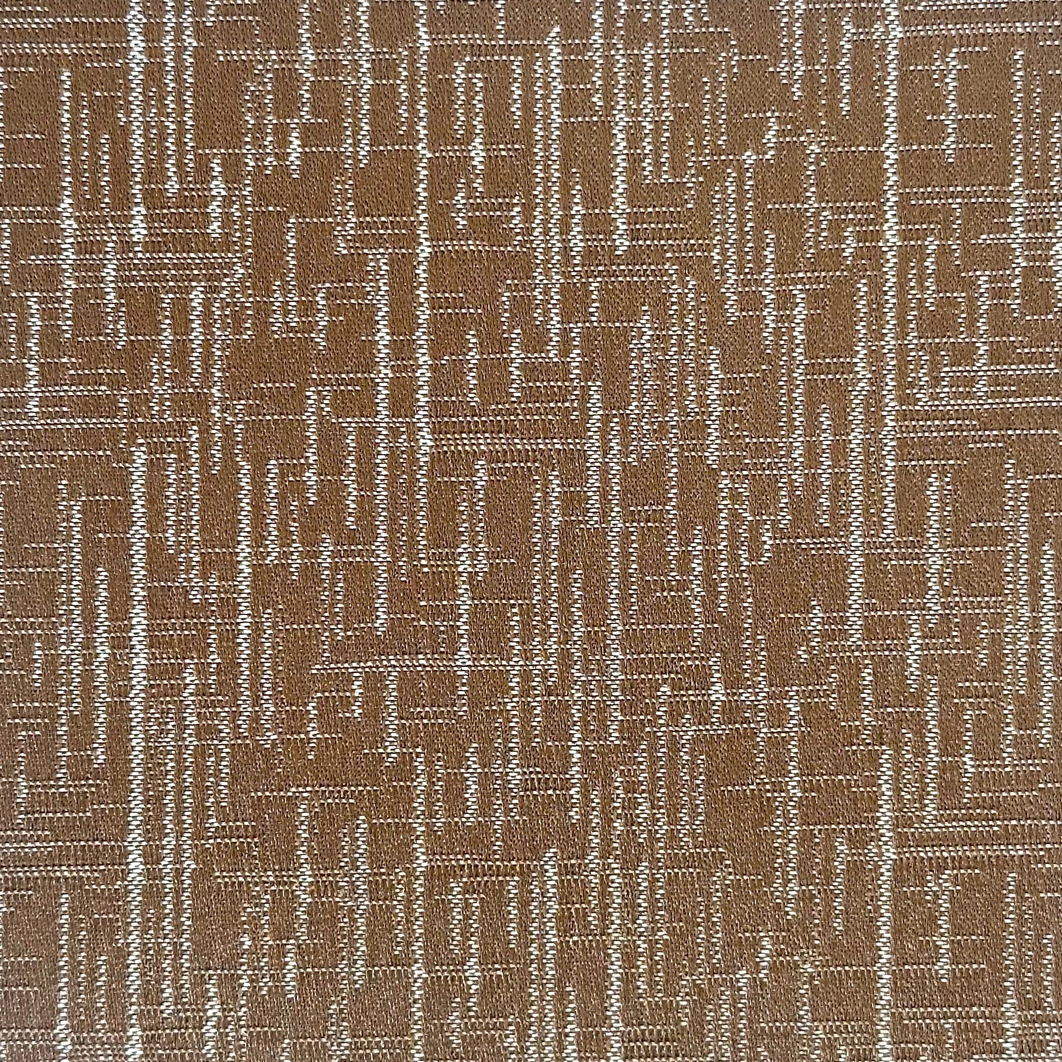 Labyrinth Weave – Maze Pattern Jacquard Fabric