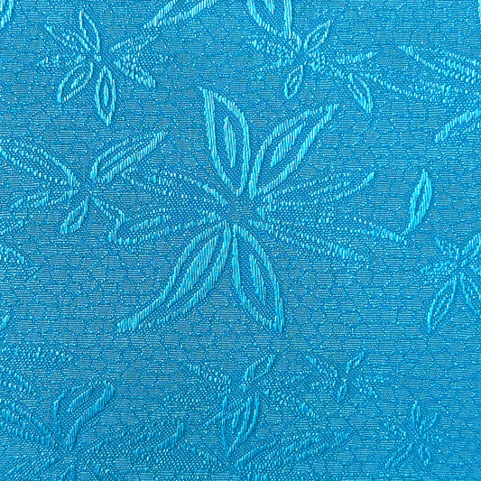 Starleaf Glow – Radiant Leaf Jacquard Fabric